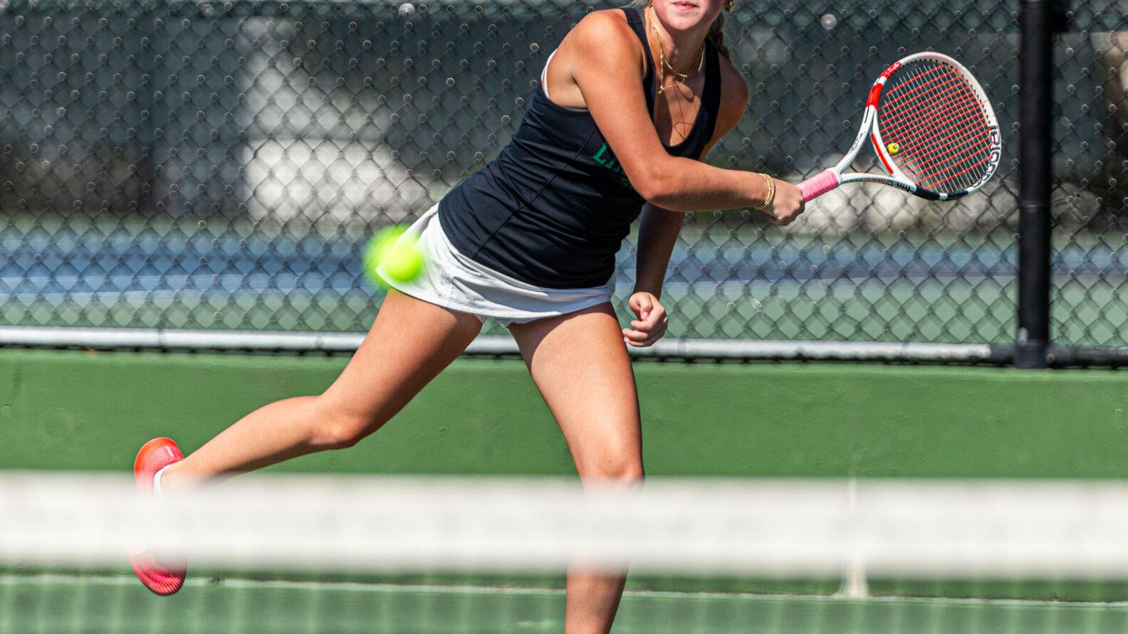 Class 3 District 1 individual girls tennis tournament